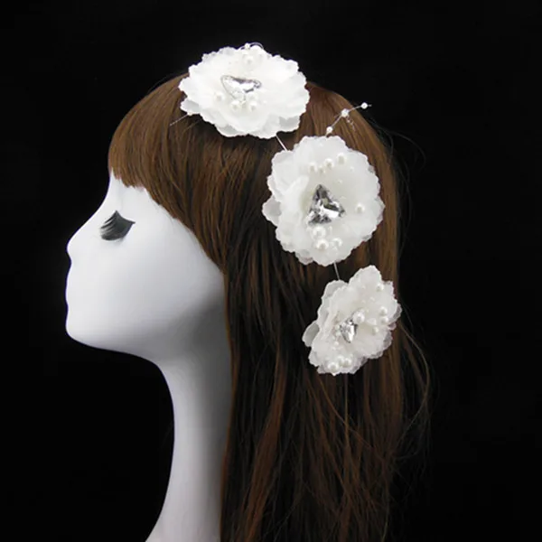 

2015 New Fashion Gorgeous Wedding Bridal Jewelry Pearl & Crystal Beautiful Hair Comb Headpiece Diy Style Hair Accessory M1