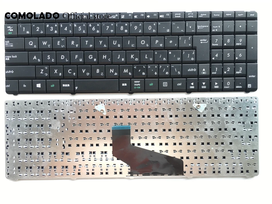JP японская клавиатура для ASUS K53U K53Z K53B K53BR X53BY X53U X73 N73 K73 K73T A53U K53T X53Z X53BR X53E black