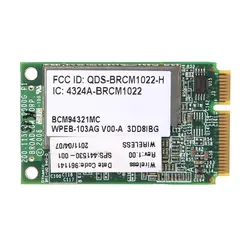 Для HP Broadcom BCM94321MC 416371-001 436253-001 Mini PCI-E беспроводная карта Wi-Fi