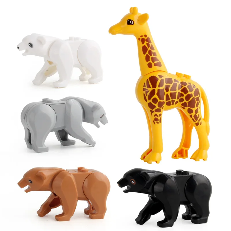 

Single Sale CK009 Building Blocks Action LegoING Minifiguresed DIY Animal Collection Set Model Kit Bricks Kids Toys For Children