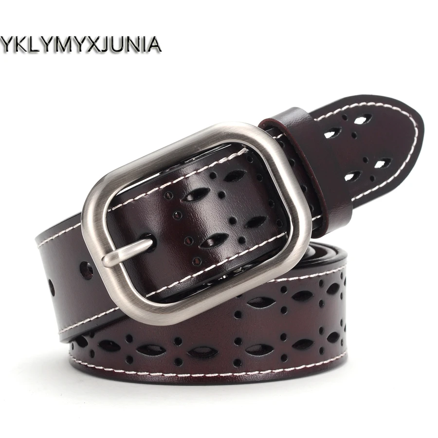 

Women Leather Belt Fashion Belt Women Europe and the retro style Belt Female Brand Waistband Vintage belt Hollow out Waistband