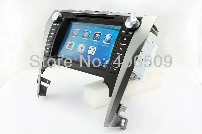 Cheap 8" Head Unit Car DVD Player GPS Navigation for Toyota Camry 2012 with Radio BT TV Map USB SD AUX Audio Video Stereo Navigator 2