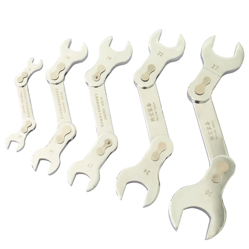 Special Opened Wrench 180 Turning Around Wrench Narrow Space Custom