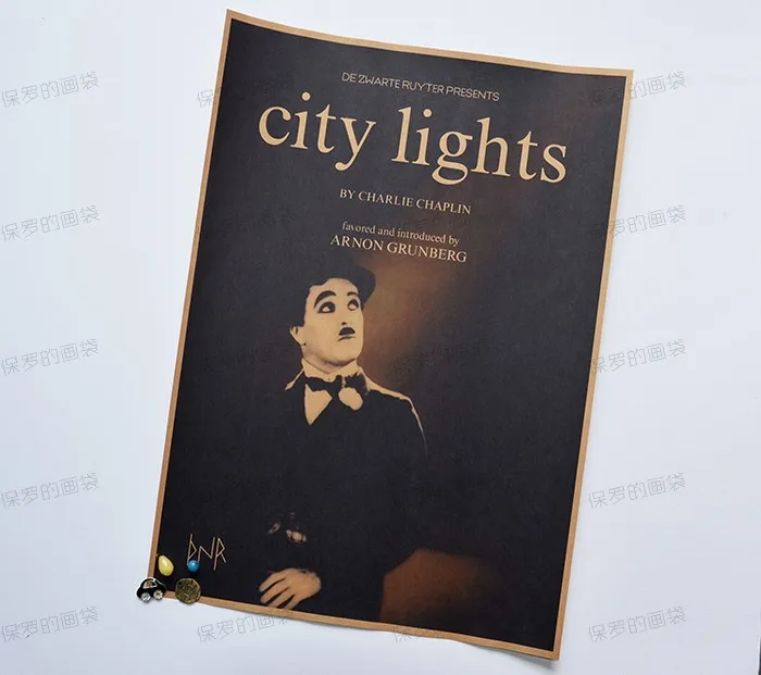 [ Mike86 ] Chaplin film Poster Retro Wall Bar House Art Decorative Mix Order 42X30 CM BL-219 | Дом и сад