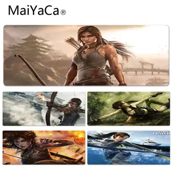 

MaiYaCa Tomb Raider mouse pad gamer play mats Size for 30x90CM Speed Version Gaming Mousepads