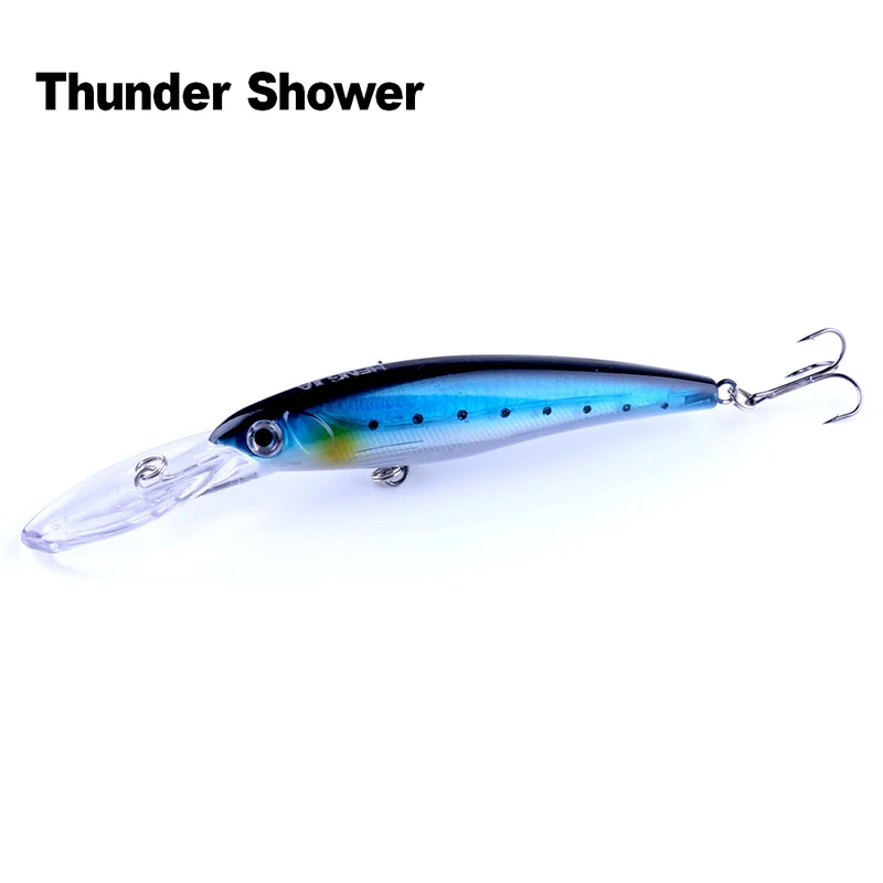 

Thundershower 1PCS 31g 170mm Hard Fishing Lure Minnow Crankbait Wobbler Artificial Bait