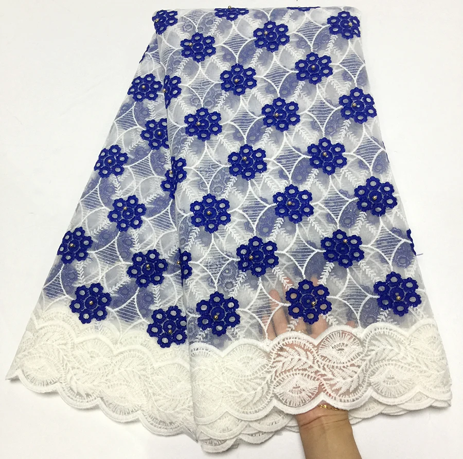 

Nigerian Wedding African Lace 2018 Latest African Cord Lace Fabric High Quality Fashion guipure Lace Fabric For Party Dress