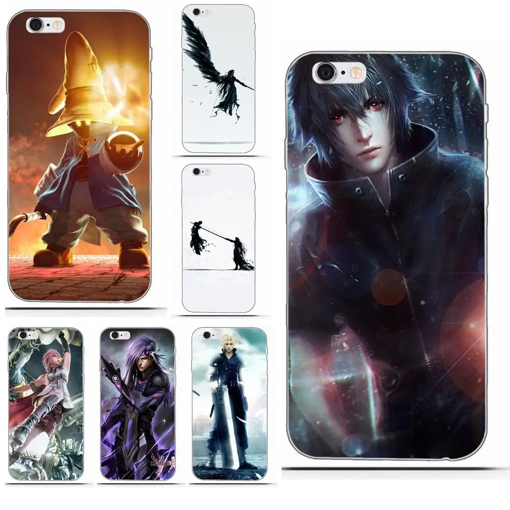 

Final Fantasy Remake TPU Cover Cases For Galaxy Alpha Core Note 2 3 4 S2 A10 A20 A20E A30 A40 A50 A60 A70 M10 M20 M30