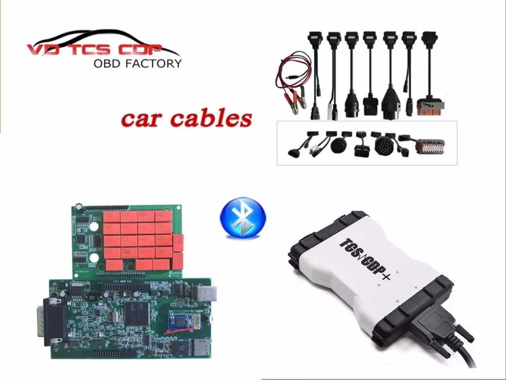 DHL новая модель VD TCS CDP pro2015R3 keygen Bluetooth Автомобильный кабель сканер диагностический инструмент для автомобилей как Multidiag pro код ридер