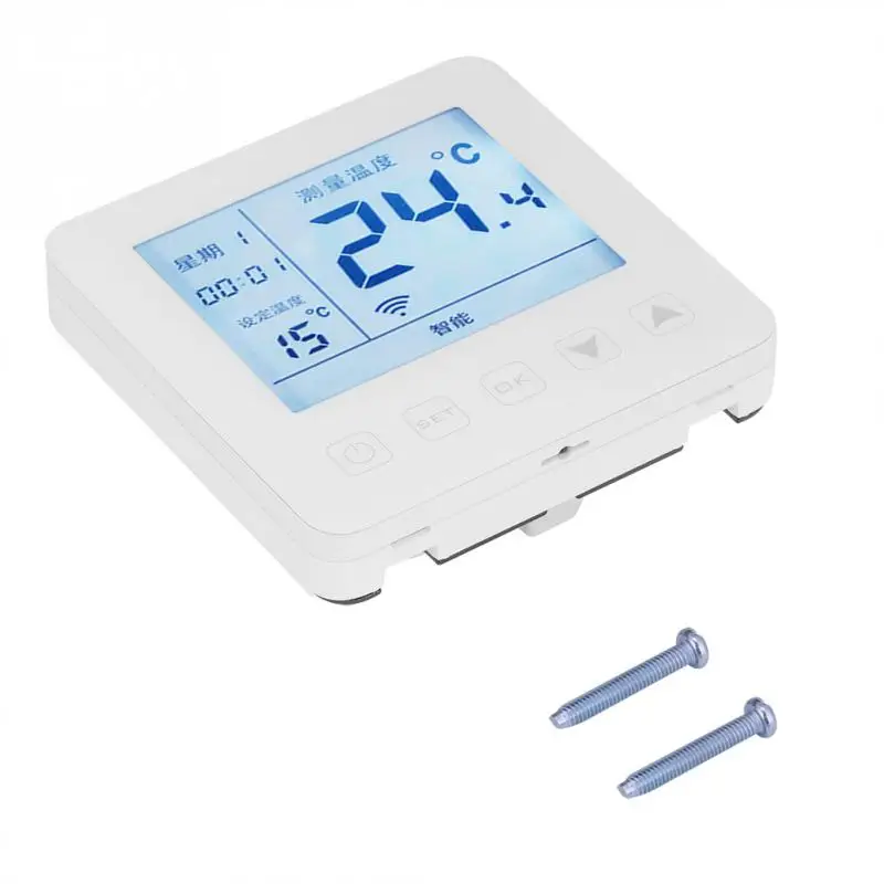 

Thermostat Floor Heating Systems HY08WE-4-WiFi Digital LCD Display Heating Programmable Thermostat Temperature Controller Top 12