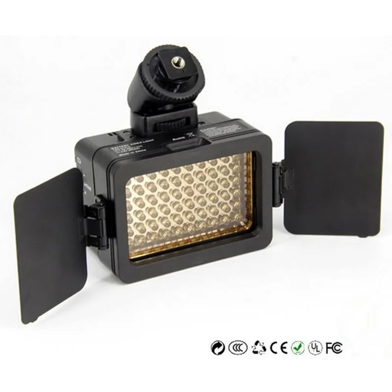 60 PCS LED Led Video Camera Light Adjustable 3200K 5500K Photography