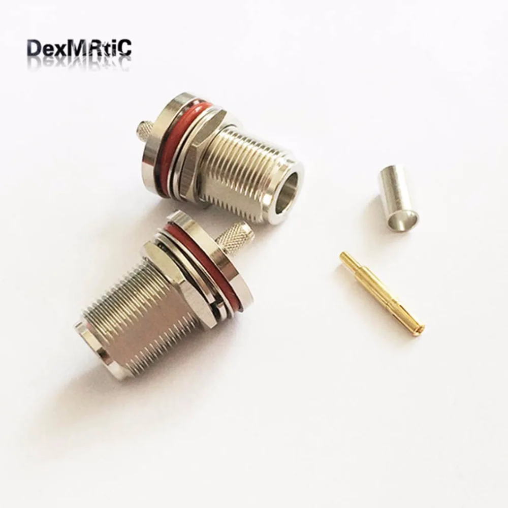 N female jack RF coaxial connector