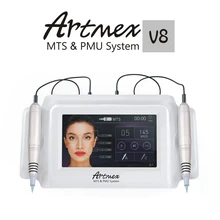 Artmex V8 Перманентный макияж тату машина для бровей подводка для глаз губы МТС татуировки пистолет для лица терапия анти старения татуировки машины