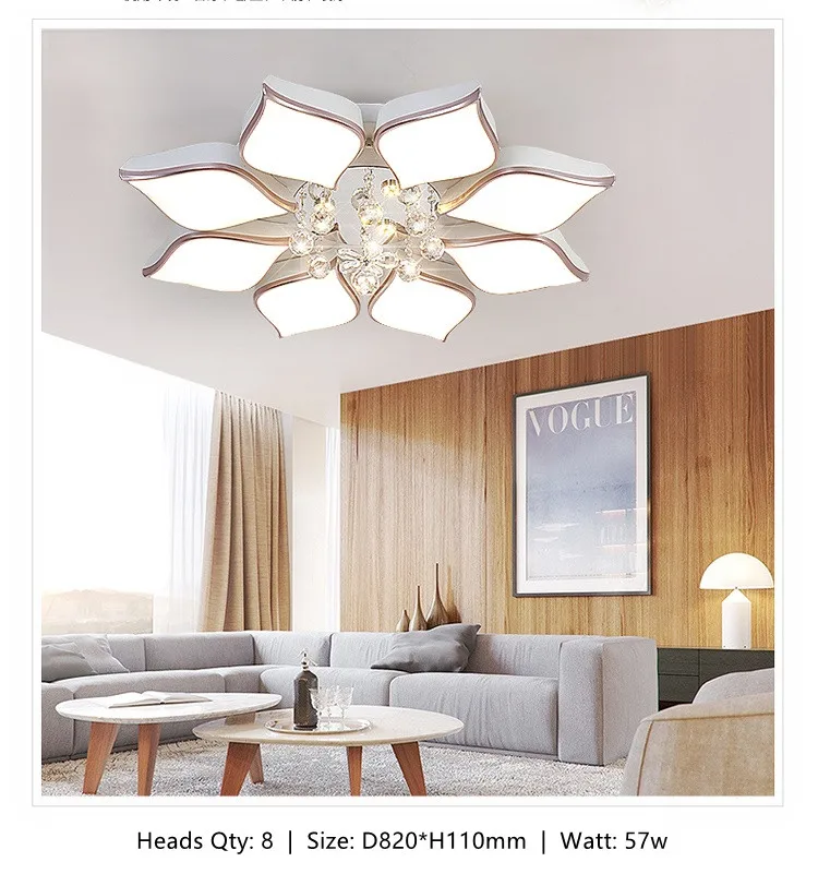 ceiling chandelier led to the living room lustre cristal modern led chandeliers6