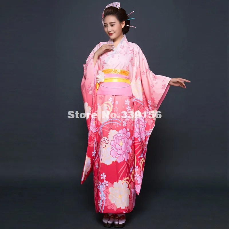 Лидер продаж, японское кимоно для женщин, кимоно в традиционном стиле юката, женский халат, японская древняя одежда, костюм