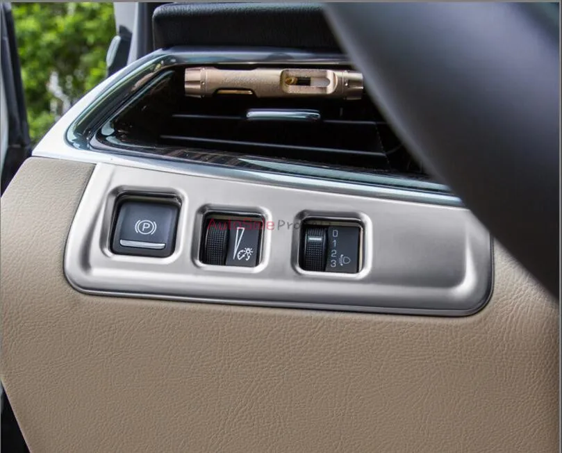 For Cadillac XT5 2016 2017 Matte ABS Chrome Left Hand Drive ABS Matte