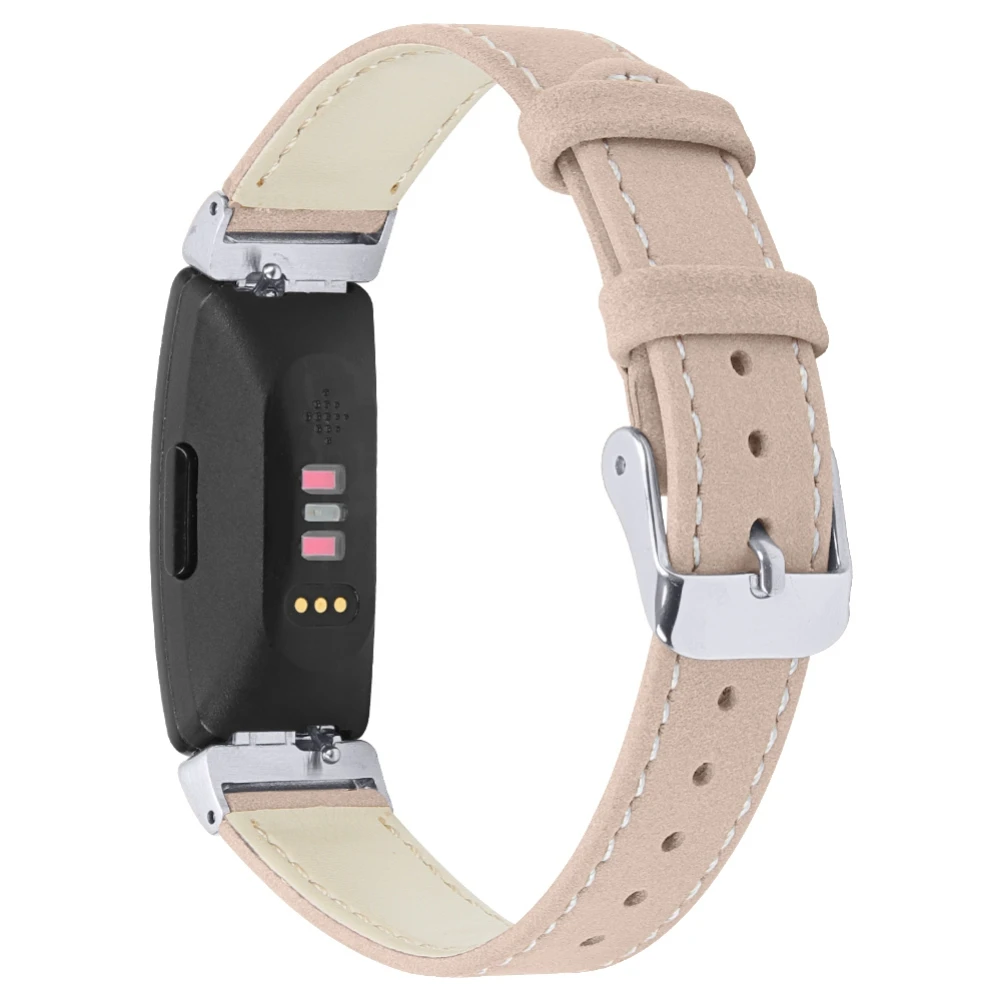 Ремешок из натуральной кожи для Fitbit Inspire HR Band сменные ремешки ремешок для часов Браслет для Fitbit Inspire HR Smart Watch Belt