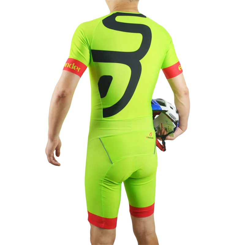 تخصيص الرجال الترياتلون الدراجات جيرسي الموالية فريق الدراجات Skinsuit بذلة تشغيل السباحة الرياضية الملابس Ciclismo مايوه