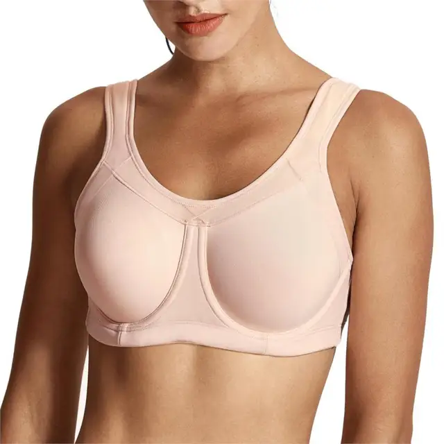 US $14.59 Womens Full Coverage Bounce Control High Impact Underwire Sports Bra
