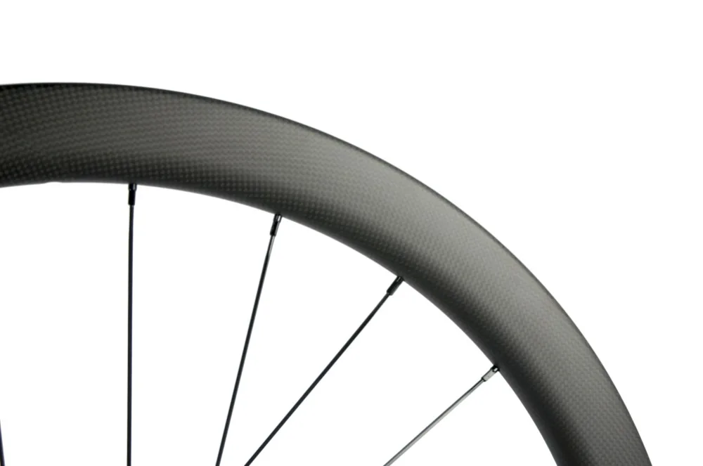 Cheap 700C Road Disc Brake 6 Bolt Hubs 30mm 40mm 45mm 55mm Carbon Clincher  Carbon Bike Bicycle Disc Wheelset Cyclocross Wheels 11