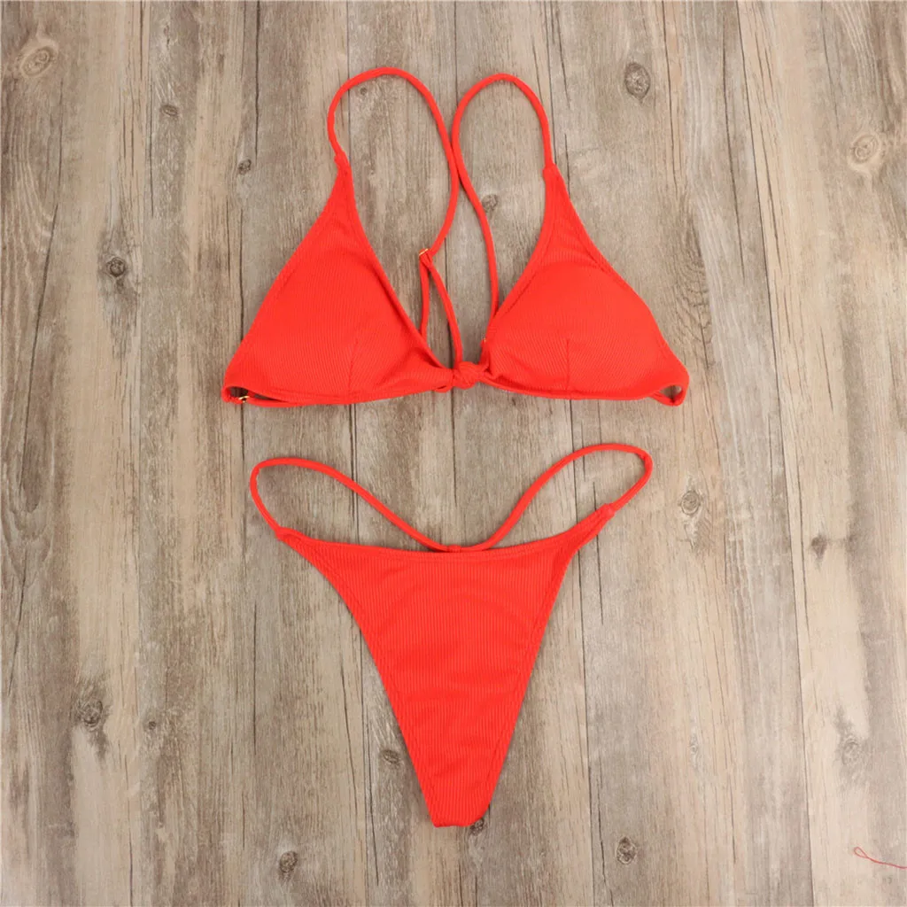 hot red swimsuit
