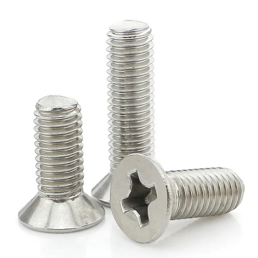 20Pcs M1.4 M1.6 GB819 Phillips Flat Head Electronic Machine Screw Ni