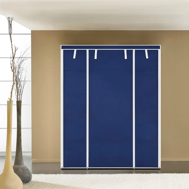 Special Offers iKayaa US UK FR Stock Wardrobe Storage Closet Wardrobe Clothing Hanger bedroom furniture Wardrobe Cabinet Clothes Hanger Rack Special Offers iKayaa US UK FR Stock Wardrobe Storage Closet Wardrobe Clothing Hanger bedroom furniture Wardrobe Cabinet Clothes Hanger Rack