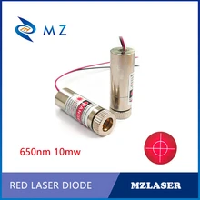 650nm10mw Крест Круг красный лазерный модуль APC драйвер цепи