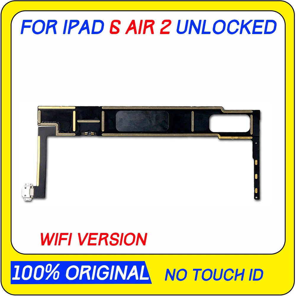 Оригинальная разблокированная материнская плата для Ipad 6 с поддержкой Wi Fi 3G/Wi