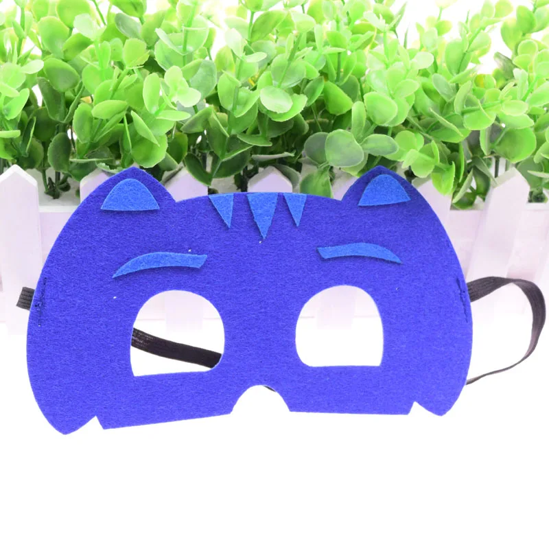 

Mask Blue Cat Super Hero Glasses Mask Kids Baby Boy Girl Costume Star Wars Halloween Xmas Avengers Masquerade Eye Mask Cosplay