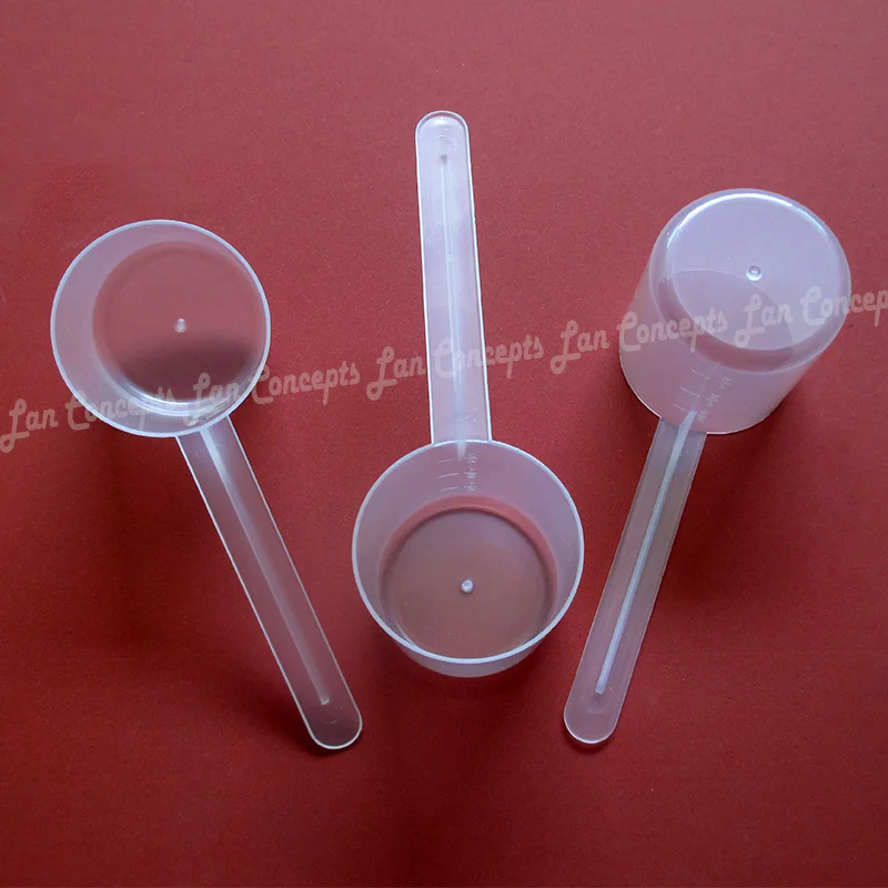 30g 60ml plastic measuring scoop PP measure spoon 3