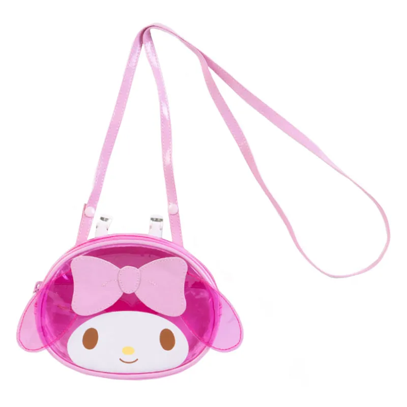 Прозрачная сумка My Melody Pink в форме головы милый мультяшный водонепроницаемый