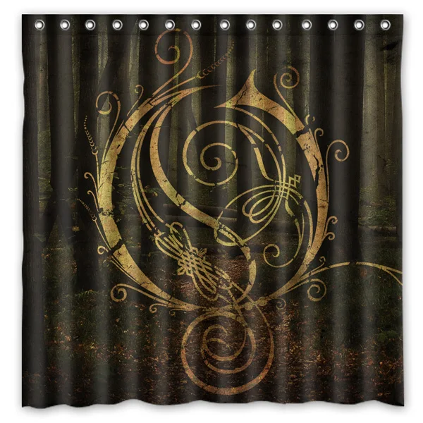 Шторы для душа из полиэстера водонепроницаемые и моющиеся занавески с принтом 72