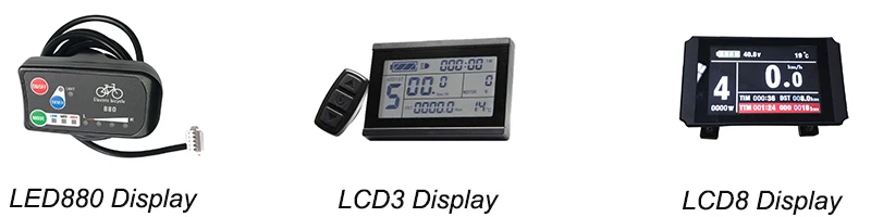 Bluetooth LCD8 Дисплей 48V 1000W переднее мотор для центрального движения колеса Электрический велосипед Conversion Kit для 20 24 26 27,5 28 29 дюймов 700C, фара для электровелосипеда