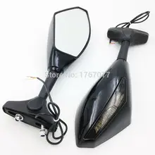 Motorcycle Integrated LED Turn Signal Rearview Side Mirror Motorcycle Accessries For Honda CBR 600 F4i 929