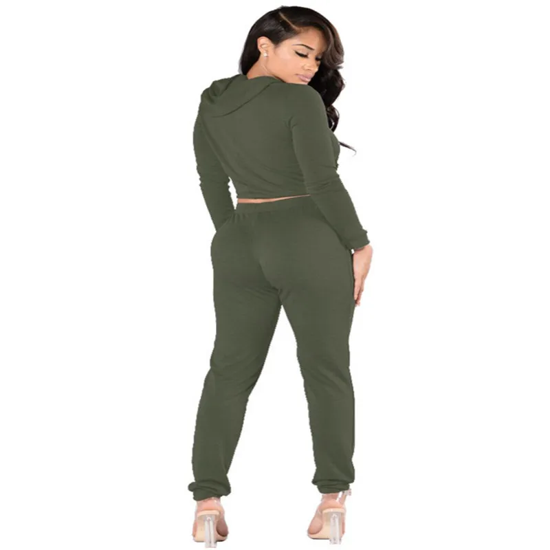 women hollow out Exposed navel suits 3_