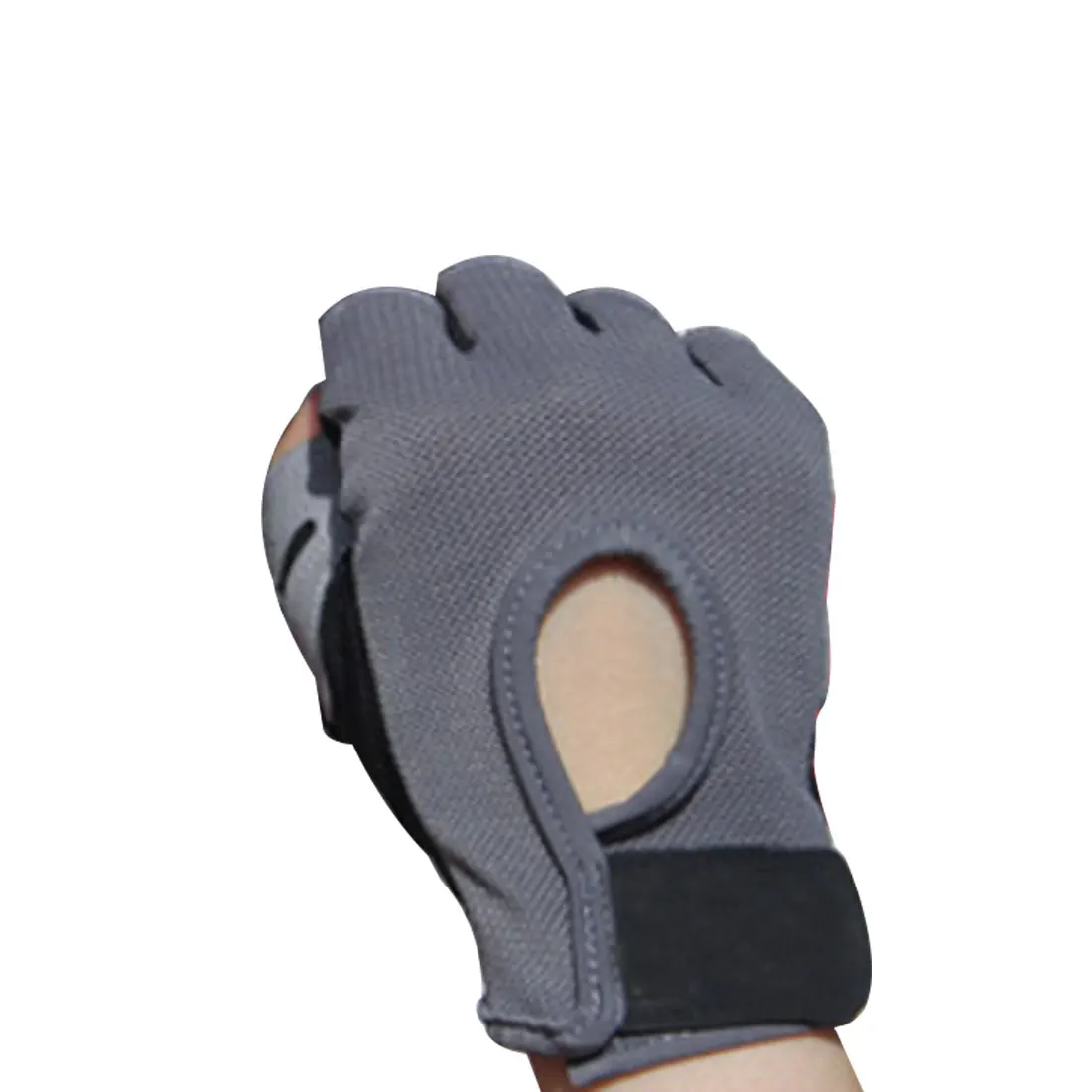 Anti-skid Half Finger Gym Gloves Sports Body Building Training Wrist Gloves Men Dumbbell Fitness Exercise