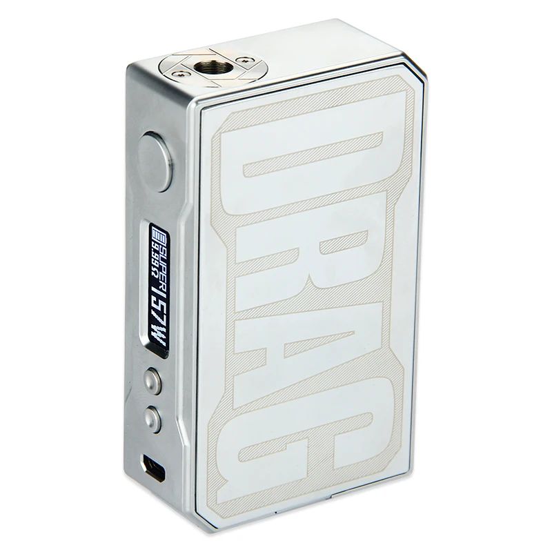 D'origine VOOPOO GLISSER 157 W boîte de tc MOD contrôle de la température E Cigarette 157 W 18650 boîte mod Vaporisateur Pro 0.05-3.0 bobine vs Glisser 2/Mini - 5