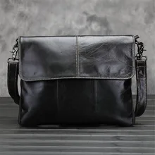 Genuine Leather Bag Men Travel Bag Leather Clutch Crossbody Bags Shoulder 2017 NEW Men’S Briefcase Messenger Vintage Handbags