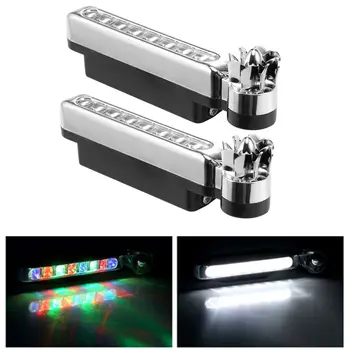 

Auto Headlamp COB Fog Light Bulb Wind Powered 8 LED Car DRL Daytime Running Light Fog Warning Auto Head Lamp LED Lamps DRL