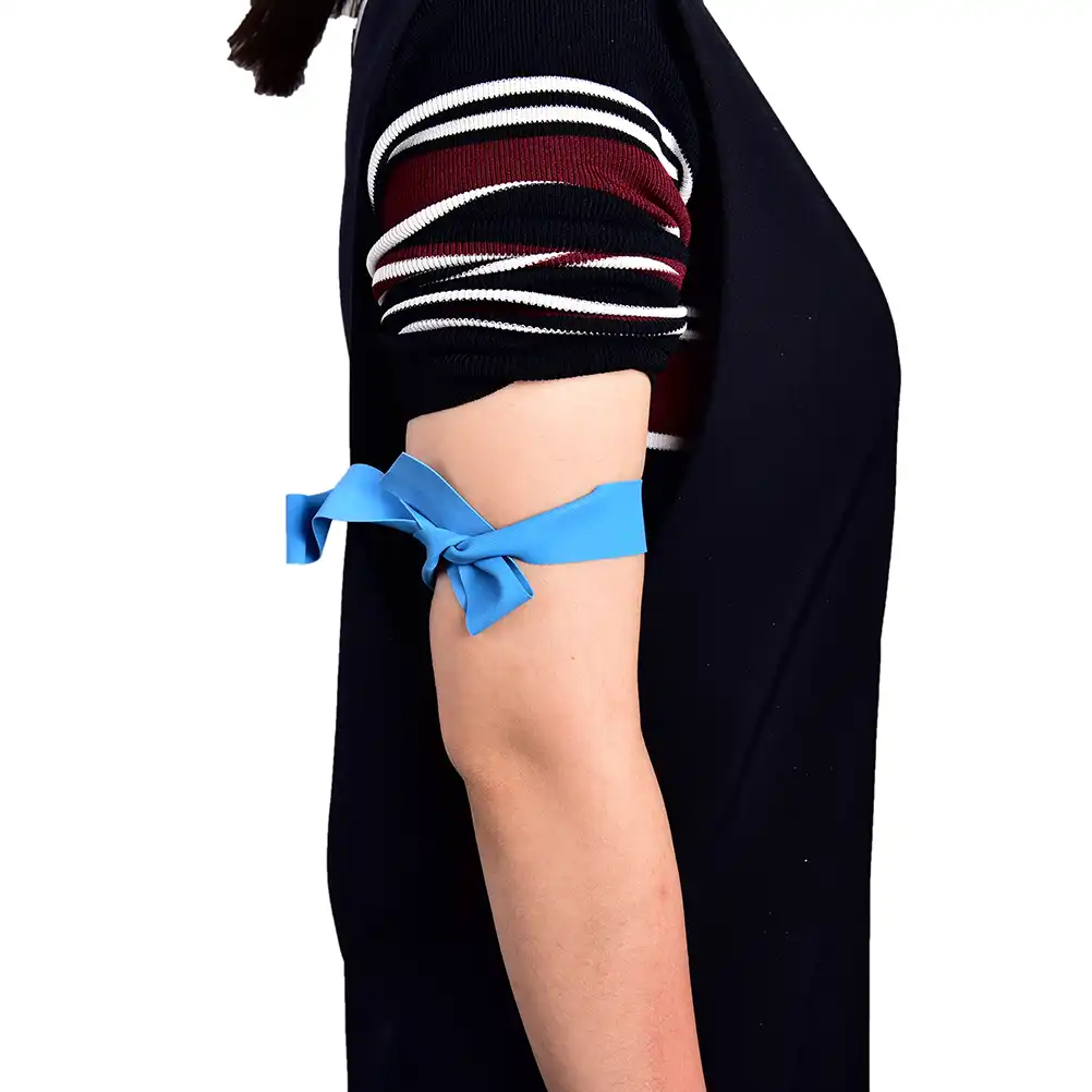 Blue Tourniquet Stop Blood Bleeding Strap Garrot Patches Hurt Bandage