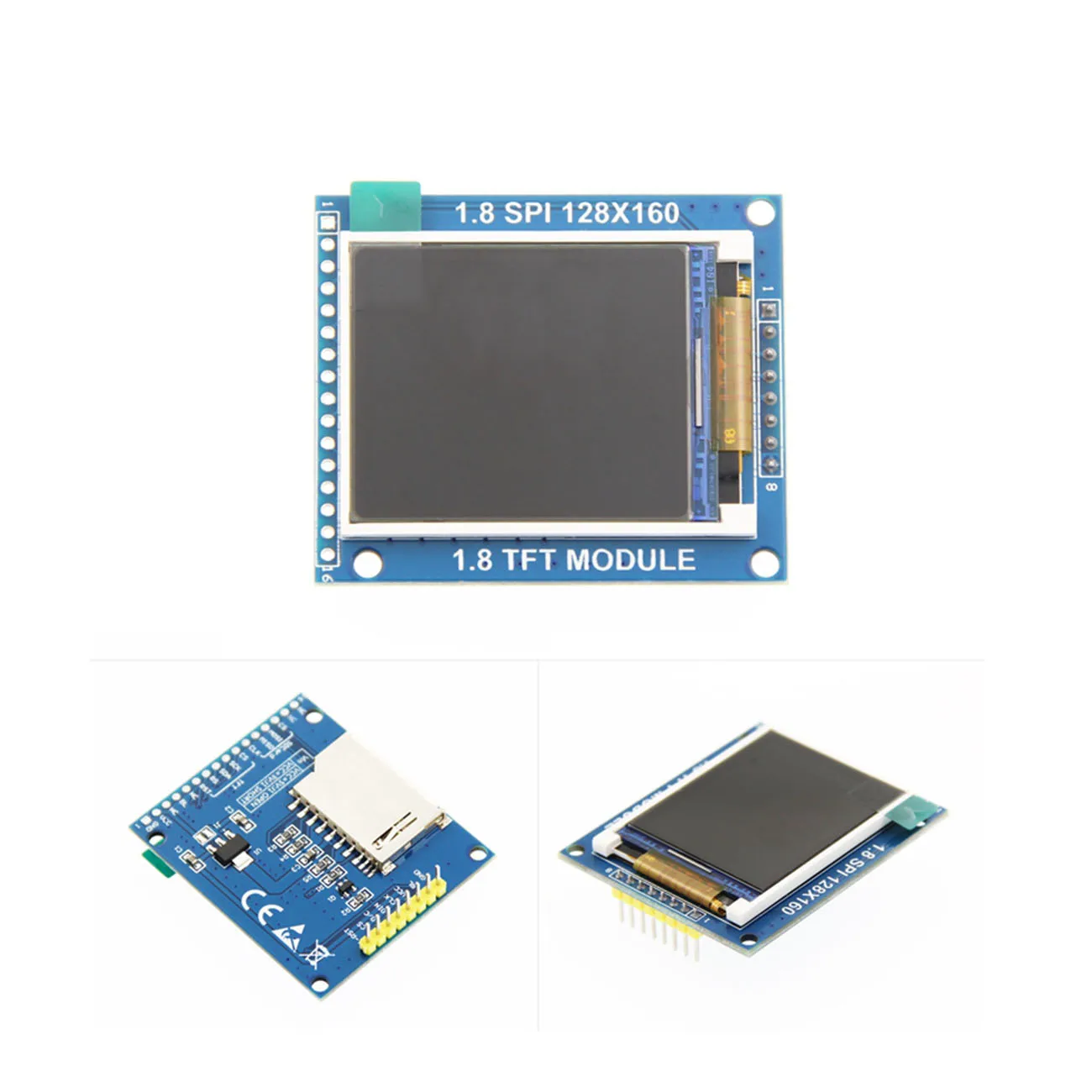 Мини 1,8 дюймовый серийный SPI TFT ЖК-модуль дисплей с адаптером PCB IC 128x160 точечная матрица 3,3 V 5V IO Inerface Cmmpatible 1602 5110