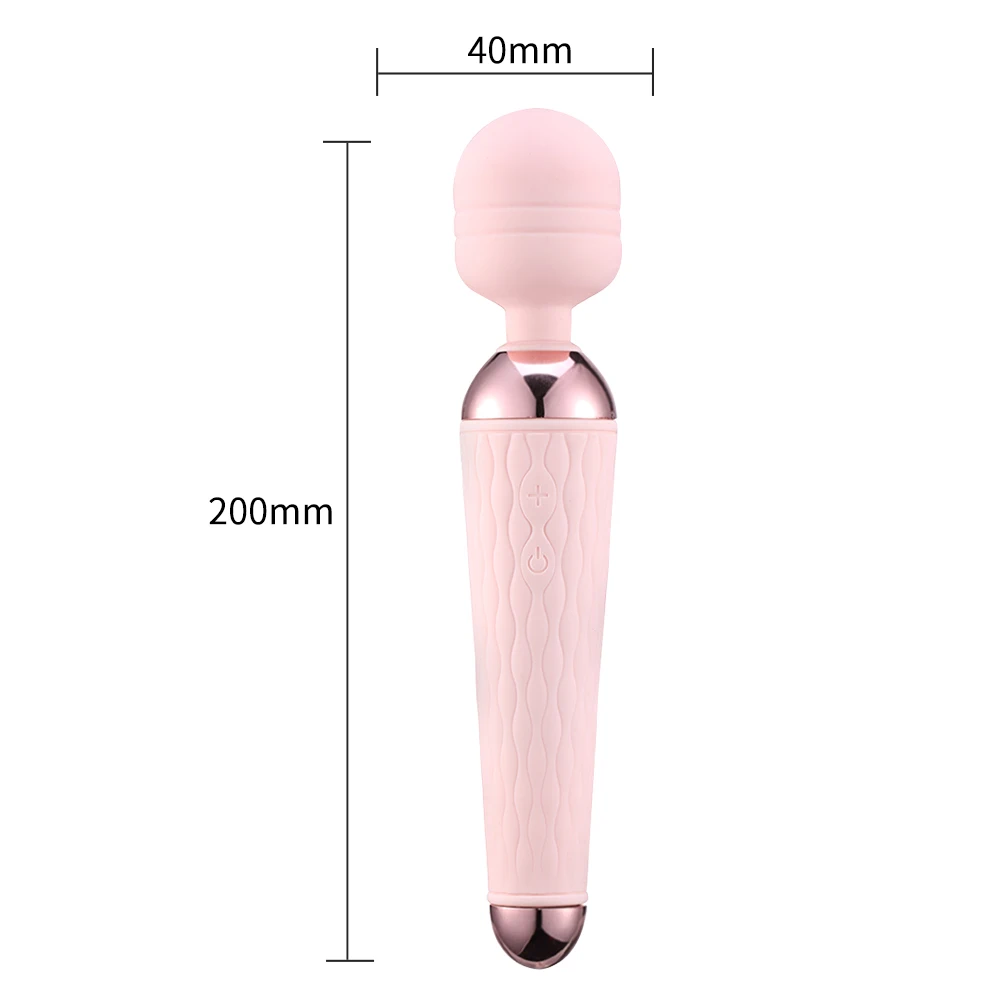 Powerful Clitoris Vibrators for Women USB Charge 10 Speeds AV Magic Wand Vibrator Massager Adults Sex Toys for Woman Masturbator (17)
