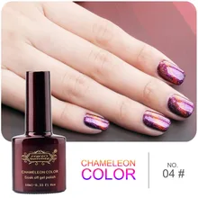 Perfect Summer Newest 10ml Cat eye Chameleon Gel nail Polish 3D Colorful soak off Gel polish Need Black base gel &UV LED light