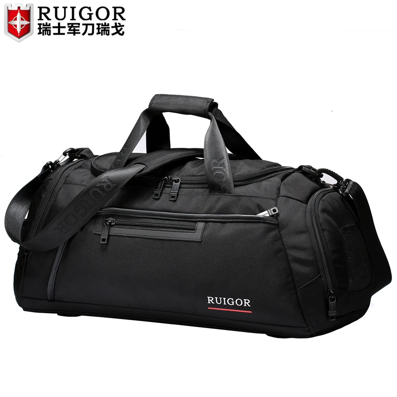 

RUIGOR Travel bag large capacity men and women sports bag training fitness bag short travel baggage handbag