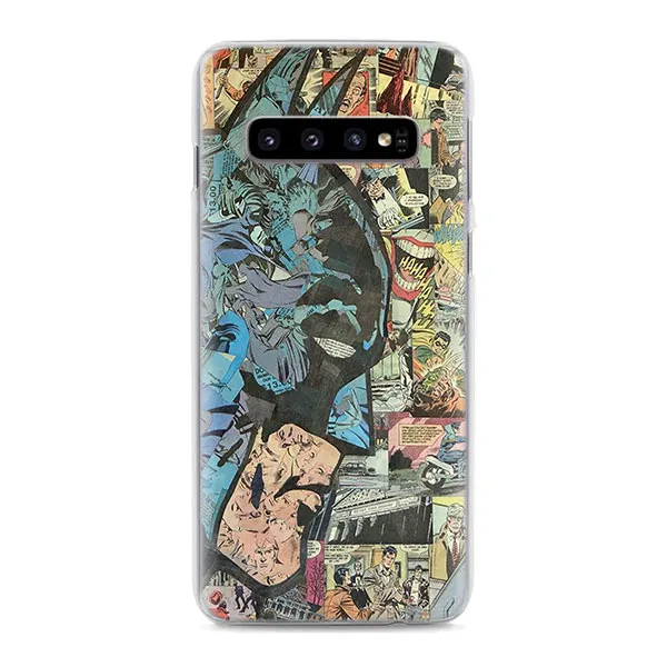 Dc Comics Бэтмен Джокер герой чехол для телефона s для samsung Galaxy S10e S10 S8 S9 Plus M10 M20 M30 A50 S6 S7 Edge жесткий чехол - Цвет: 08