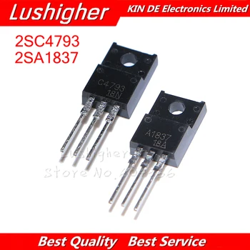 

10pcs 2SC4793 TO220 + 10pcs 2SA1837 TO-220 10pair C4793 A1837 New Original