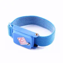 200 шт беспроводной зажим антистатические ESD браслет ремешок на запястье разрядные кабели для электрика IC PLCC работника