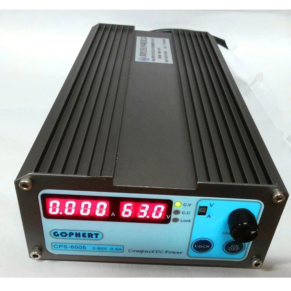 Небольшой CPS 6005 Volum 60V 5A 110 V 220 Компактный регулируемый переключатель режим
