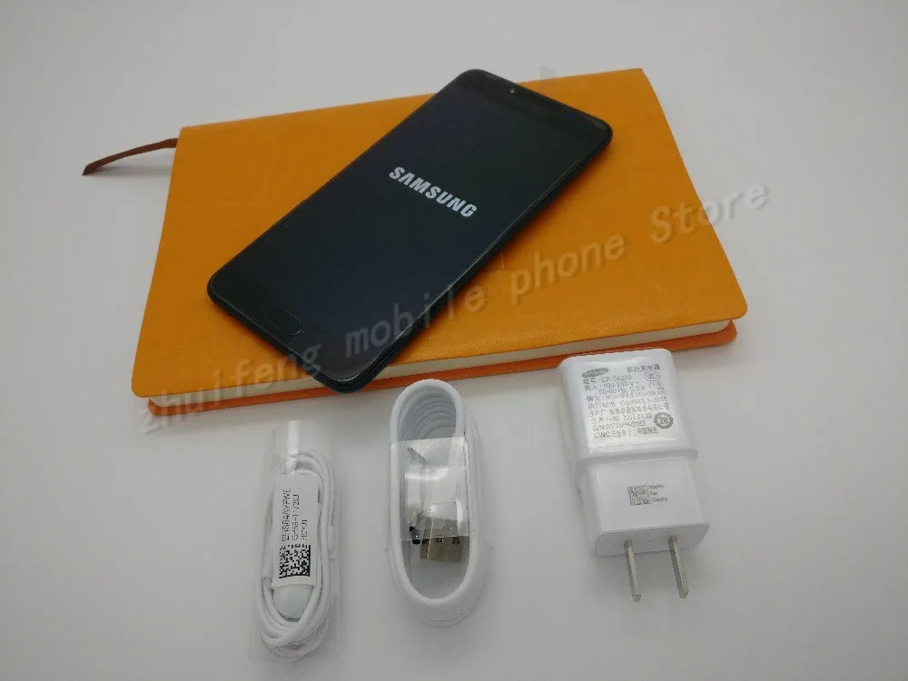 Смартфон samsung Galaxy C7 Pro C7010, 4 Гб ОЗУ, 64 Гб ПЗУ, четыре ядра, две sim-карты, 5,7 дюйма, 3300 мАч, 16 МП, 4 Гб, LTE